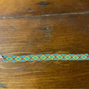 Hand Crafted Colorful Beaded Bracelet